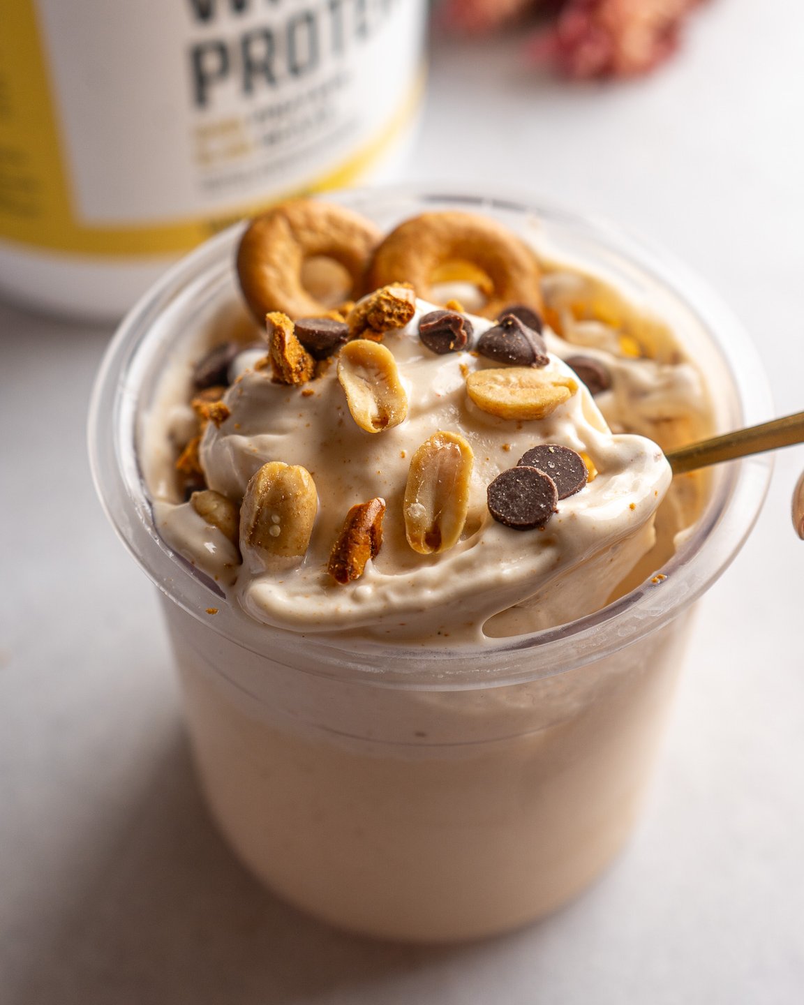 High Five Candy Protein Ice Cream, photographed by Maria